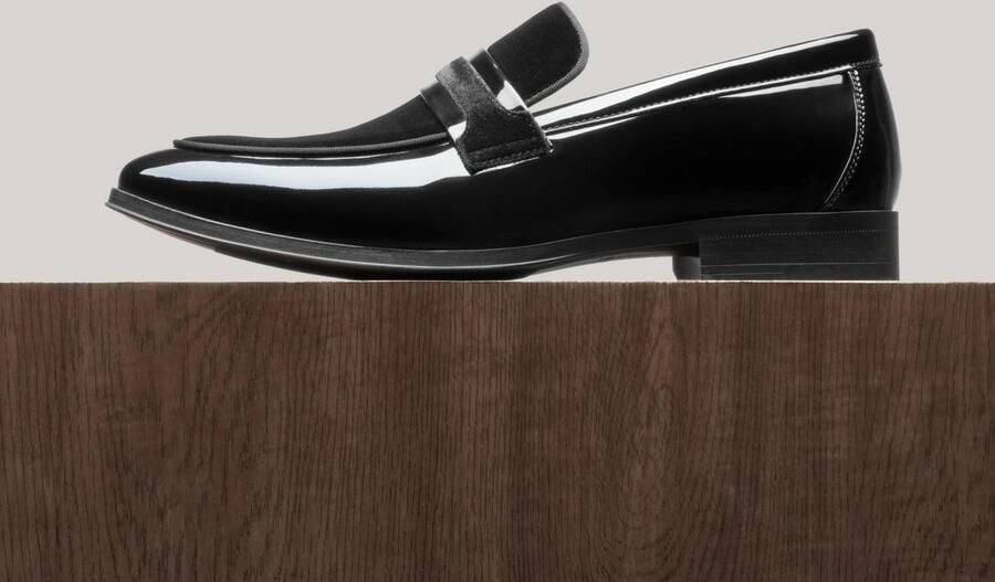 Omgoods Heren Moccasin Slippers met Ademend Design