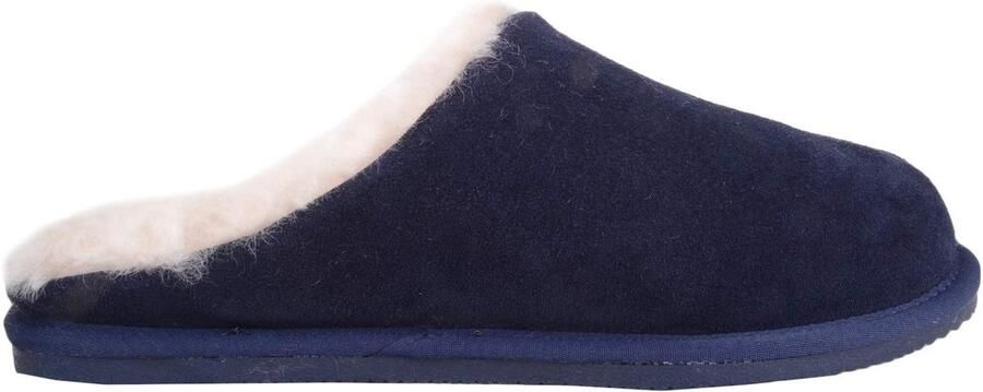 Omgoods Heren Open Achter Slippers van Schapenvacht