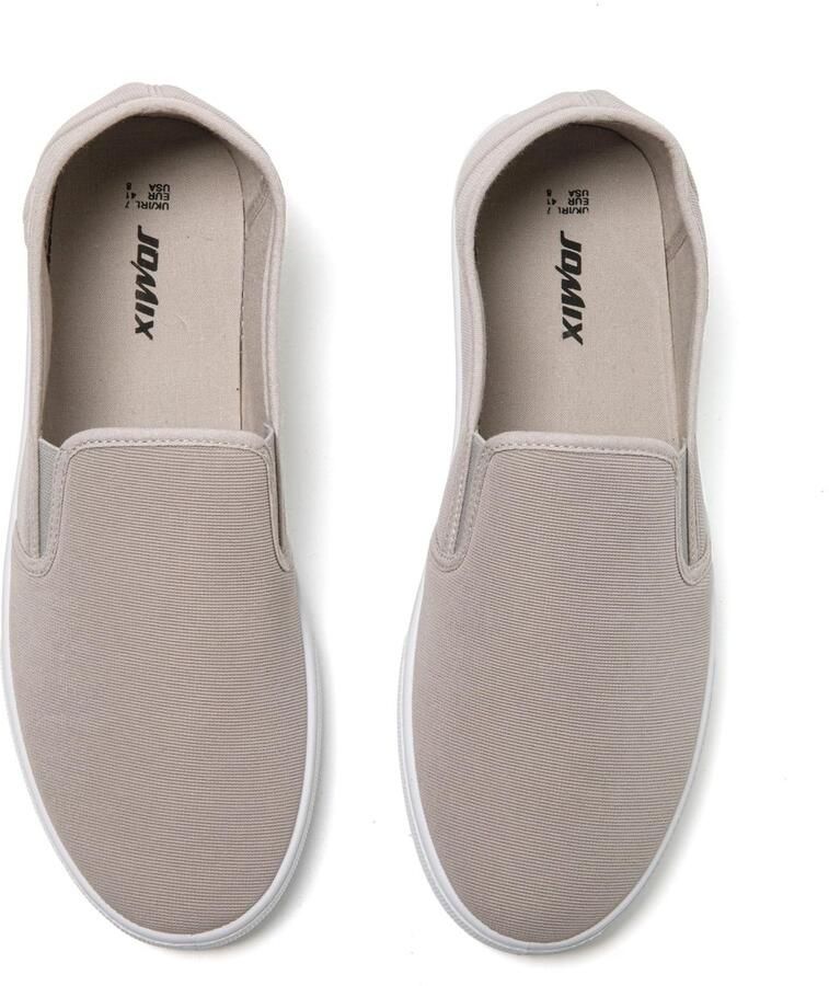 Omgoods Heren Slip On Canvas Schoenen Lichtgewicht en Ademend