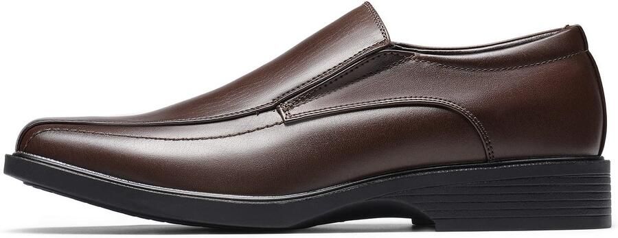 Omgoods Heren Slipper Moccasin in Donkerbruin