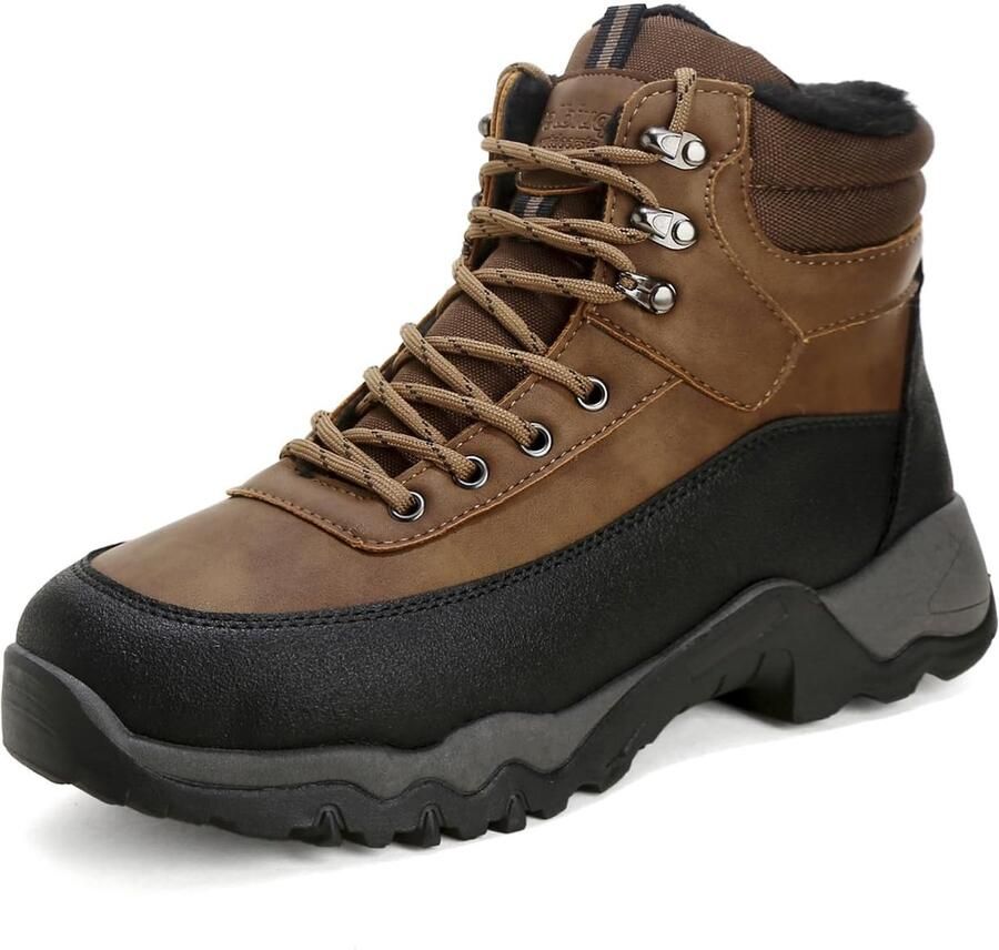 Omgoods Heren Snowboots Waterproof en Warm voor de Winter