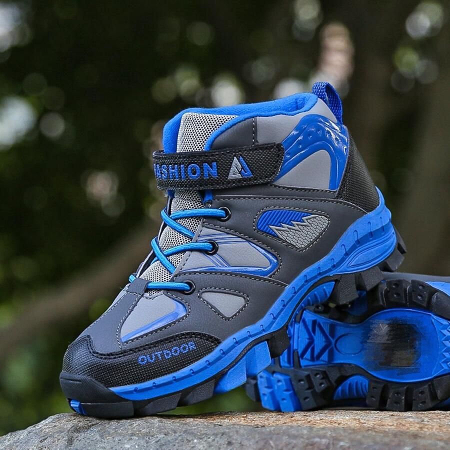 Omgoods Kids Trekking & Hiking Schoenen Waterdicht Sportieve Sneakers voor Kinderen
