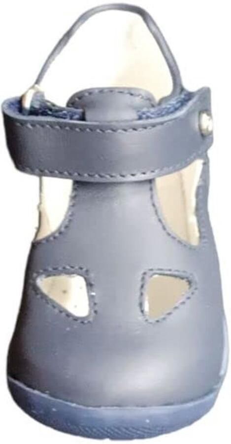 Omgoods Kindersandalen met Ankle Strap van Zacht Leer