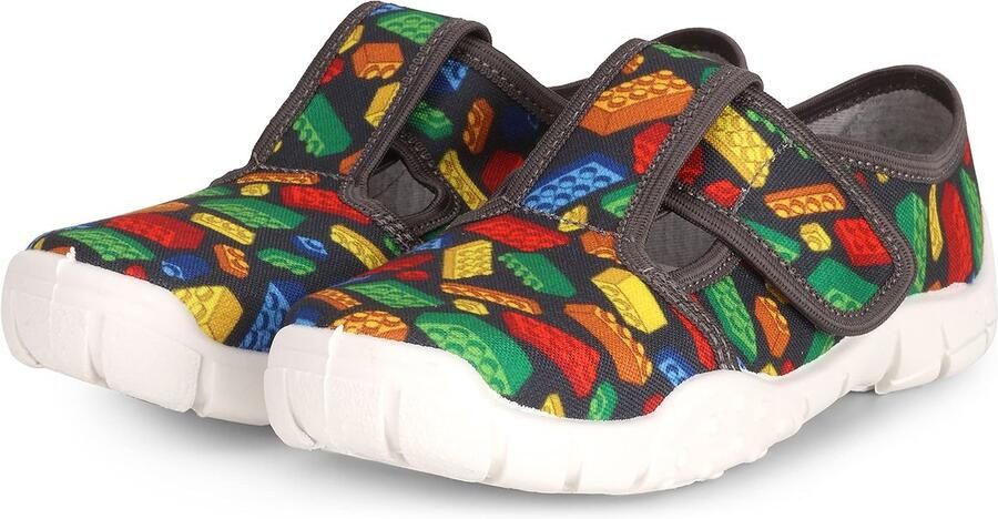 Omgoods Kinderslippers LARW005 Navy Blauw
