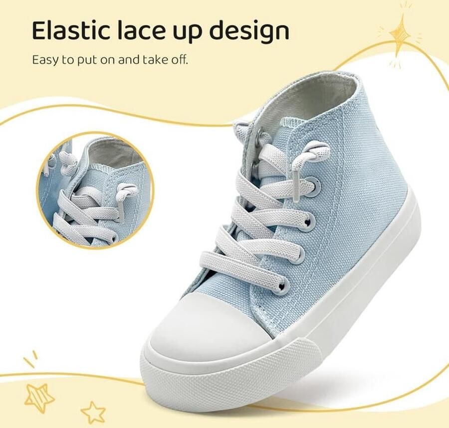 Omgoods Klassieke Canvas Gym- en Wandelschoenen voor Kinderen