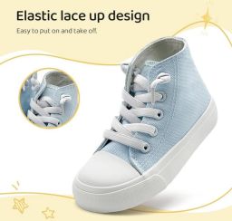 Omgoods Klassieke Canvas Gym- en Wandelschoenen voor Kinderen