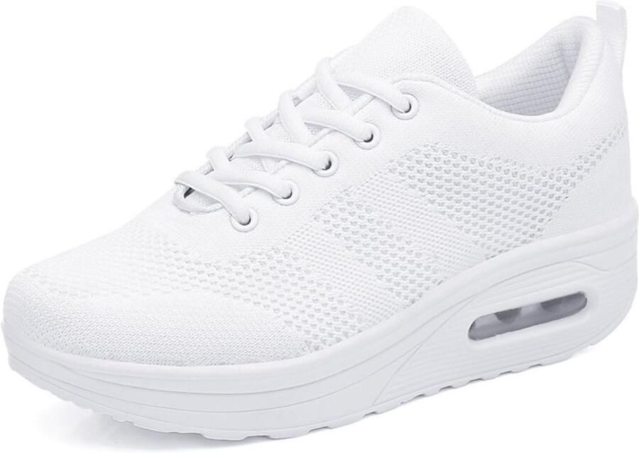Omgoods Lichtgewicht Hardloopschoenen voor Dames Ademend en Comfortabel