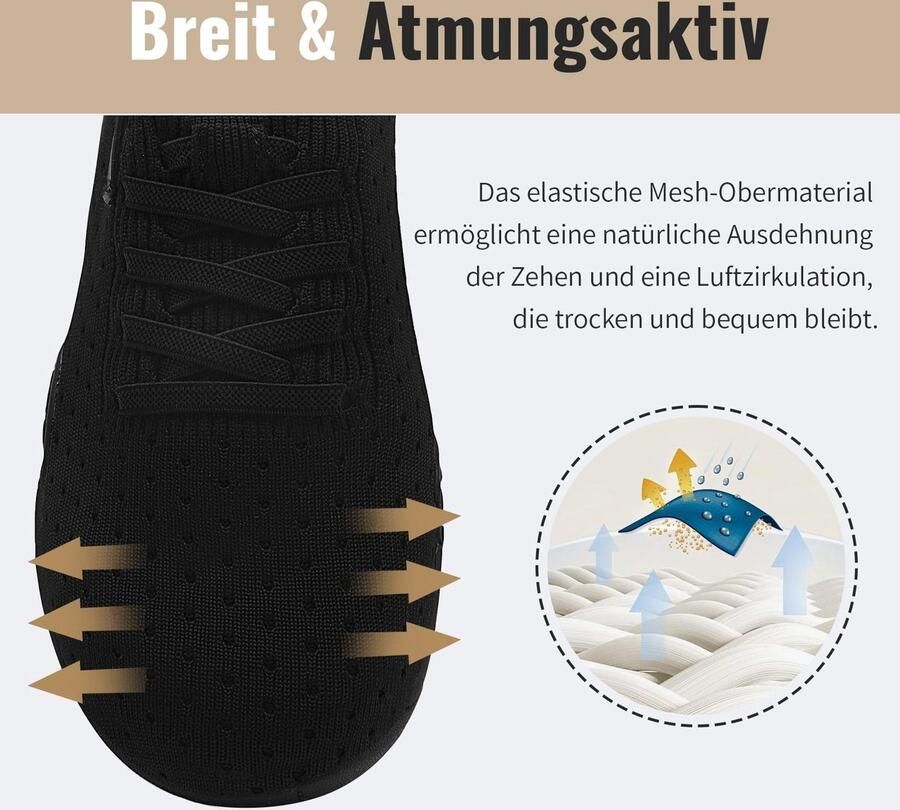 Omgoods Lightweight Barefoot Sneakers voor Activiteiten