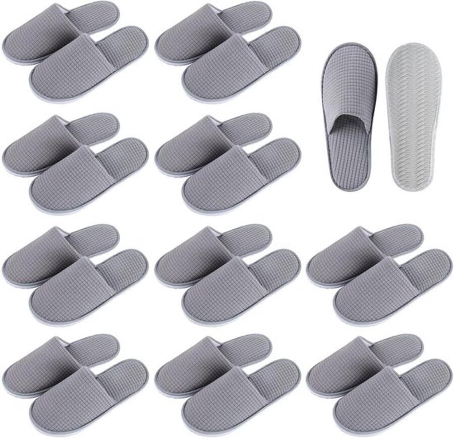 OmGoods Luxe Badslippers Koraalvlies Comfortabel en Stijlvol Voor Thuis en Hotel Ideaal voor elke gelegenheid Zacht