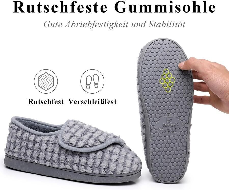 Omgoods Memory Foam Slippers voor Dames Comfortabel en Aanpasbaar