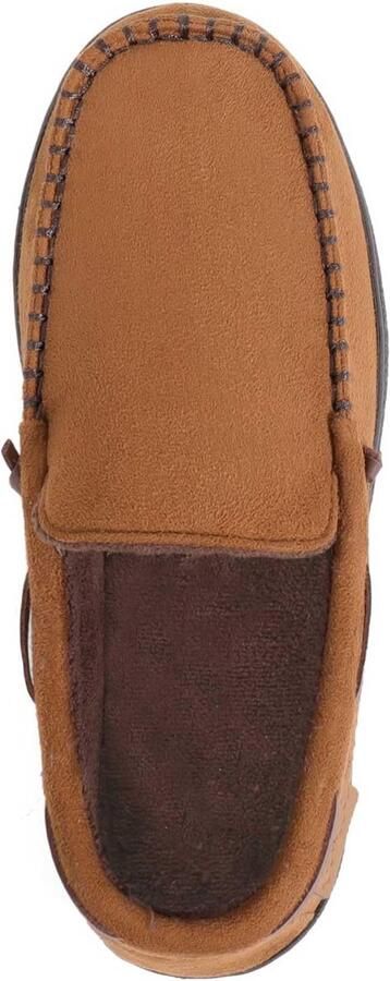 Omgoods Moccasin Slippers met Geheugenfoam voor en