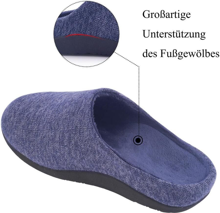Omgoods Orthopedische Slippers met Ondersteuning voor Voetpijn