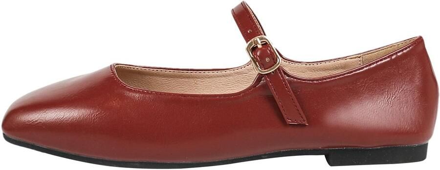 Omgoods Retro Mary Jane Ballerina Schoenen voor Dames