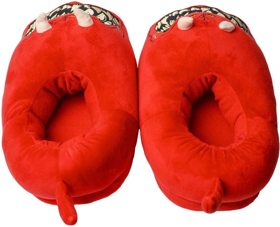 Omgoods Rode Squig Pantoffels voor Ultiem Comfort