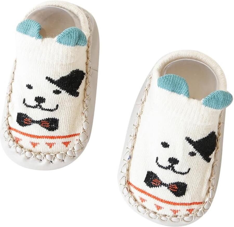 Omgoods Set van 3 Antislip Eerste Wandelschoenen voor Baby's