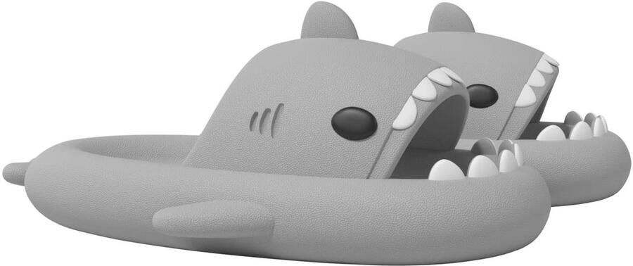 Omgoods Shark Slippers voor nen en Antislip en Waterbestendig