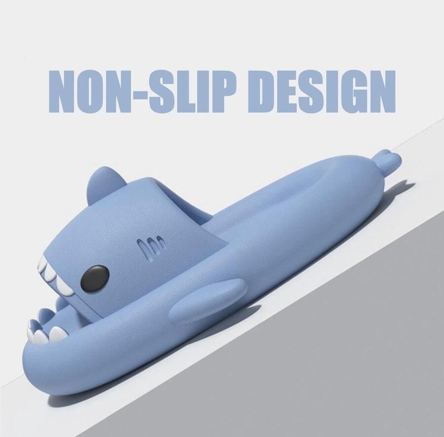 Omgoods Shark Slippers voor Volwassenen Comfortabele Sandalen