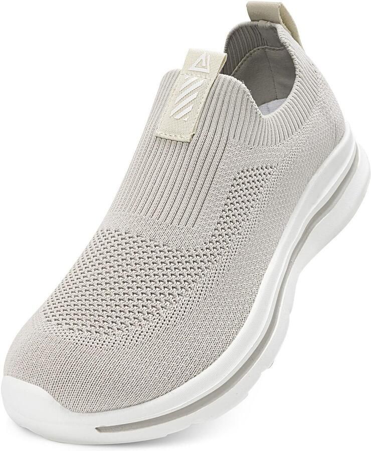 Omgoods Slip On Sneakers Geen Veters Ade d en Anti-slip Sportschoenen