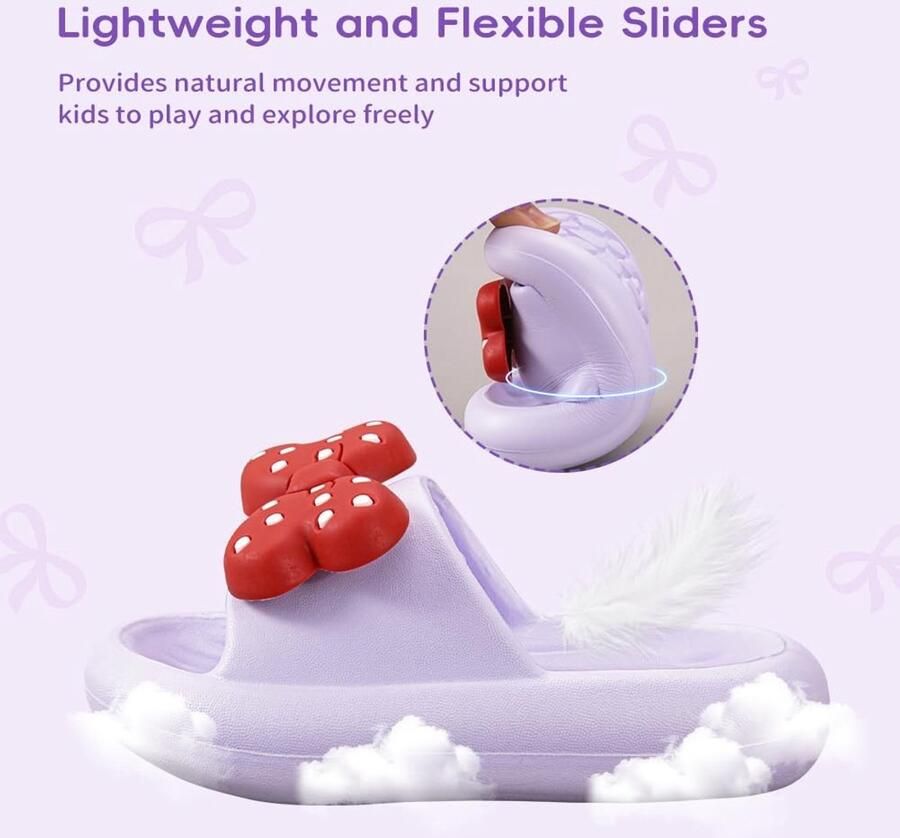 Omgoods Slippers voor Kinderen Lichte Sandalen Schuifslippers met Leuke Ontwerpen
