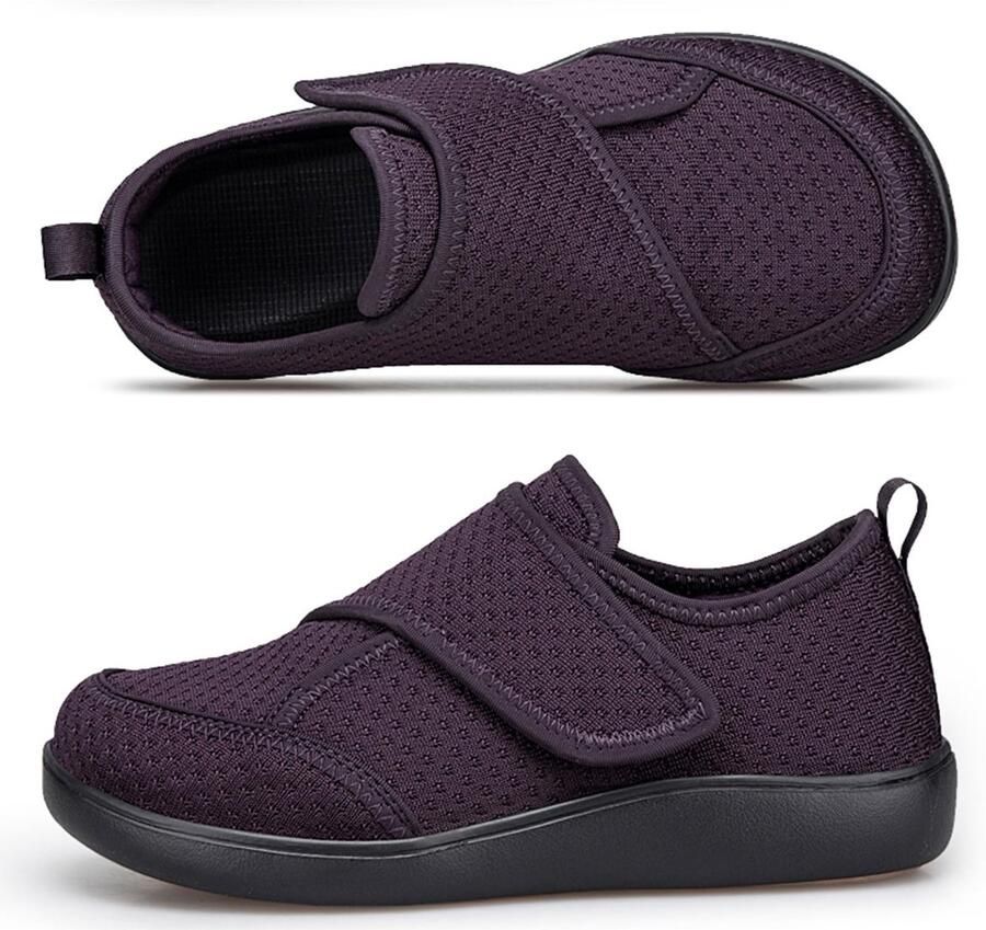 Omgoods Slippers voor nen en Diabetici Extra Brede Sluiting