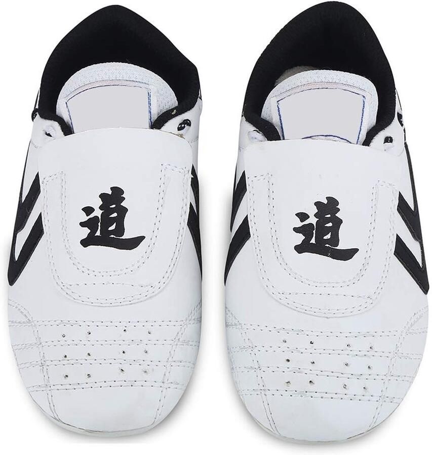 Omgoods- Taekwondo Schoenen Lichtgewicht Antislip Rubberzolen Ade d Bovenmateriaal Vechtsport Schoenen Geschikt voor Kinderen en Tieners Martial Arts Schoenen