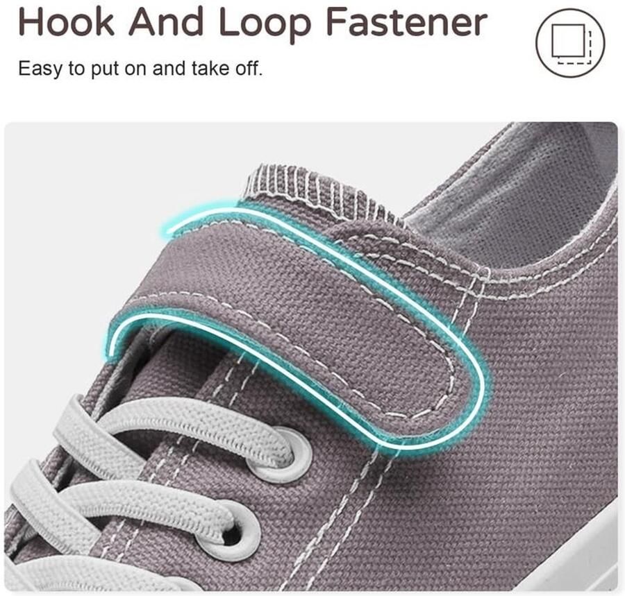 Omgoods Unisex Canvas Sneakers voor Kinderen Comfortabele en Stijlvolle Schoenen