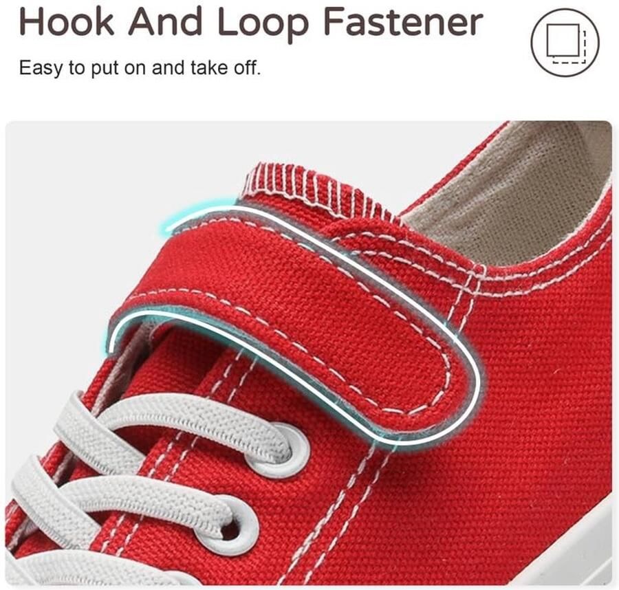 Omgoods Unisex Hiking Sneakers voor Kinderen in Rood