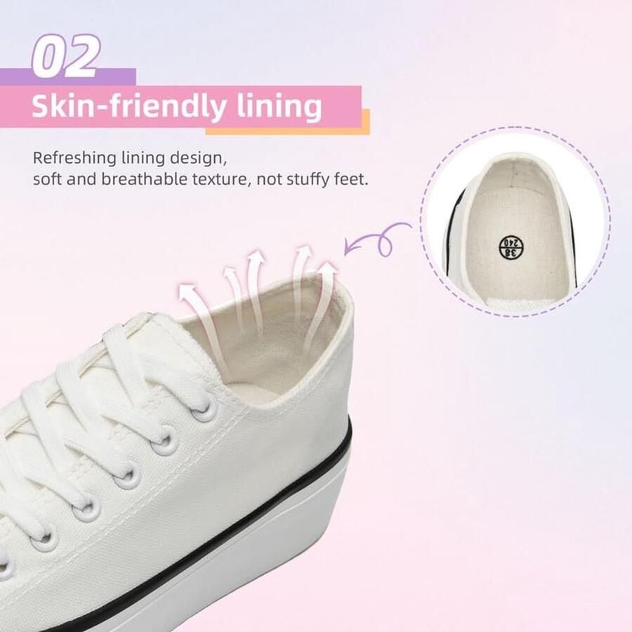 Omgoods Unisex Platform Sneakers Casual en Sportief