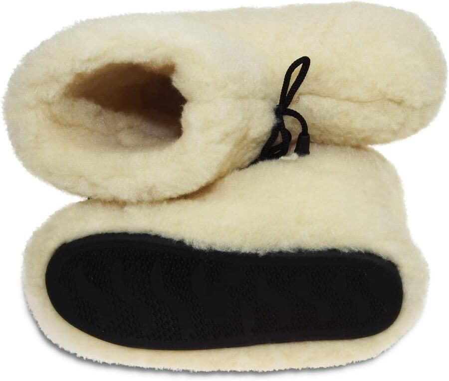Omgoods Unisex Pure Schapenvacht Slippers B03