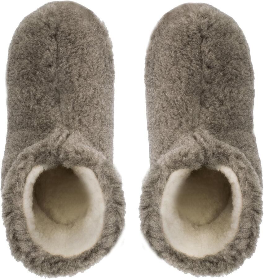 Omgoods Unisex Schapenwollen Slippers voor de Winter