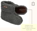 Omgoods Unisex Slippers van Wol voor Winter - Graphite