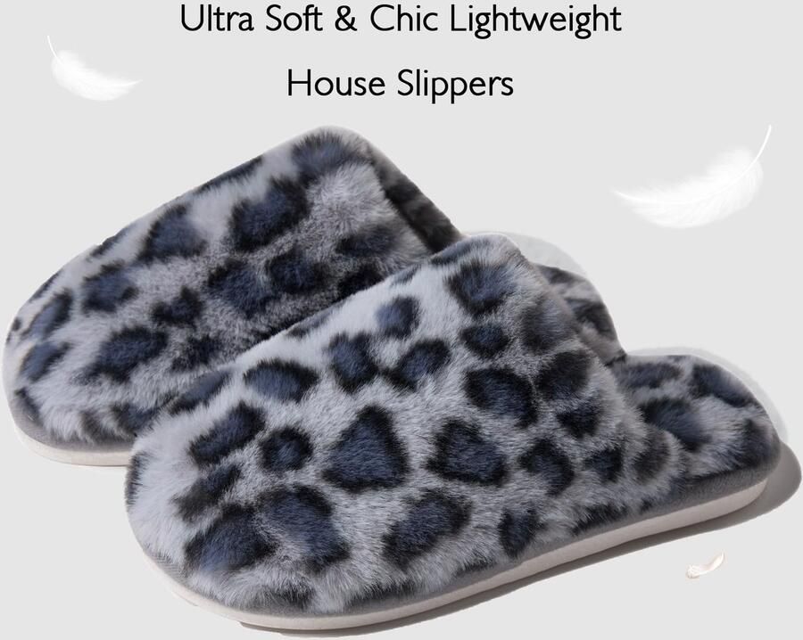 Omgoods Warme Pluche Slippers voor en