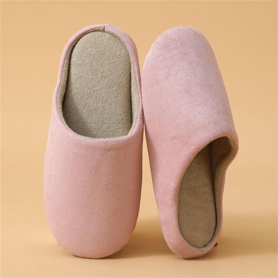Omgoods Warme Unisex Slippers van Pluche voor Binnen en Buiten
