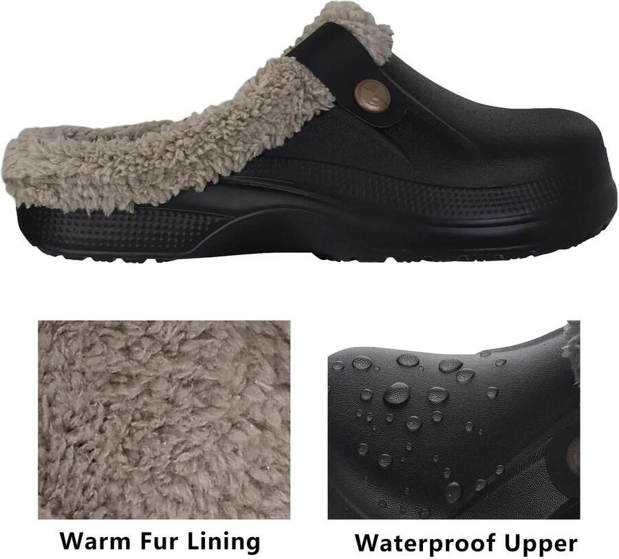 Omgoods Warme Waterdichte Tuin Clogs voor en