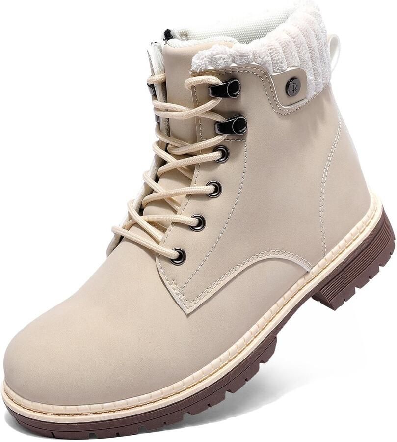 Omgoods Waterdichte Wandelschoenen voor Dames in Beige