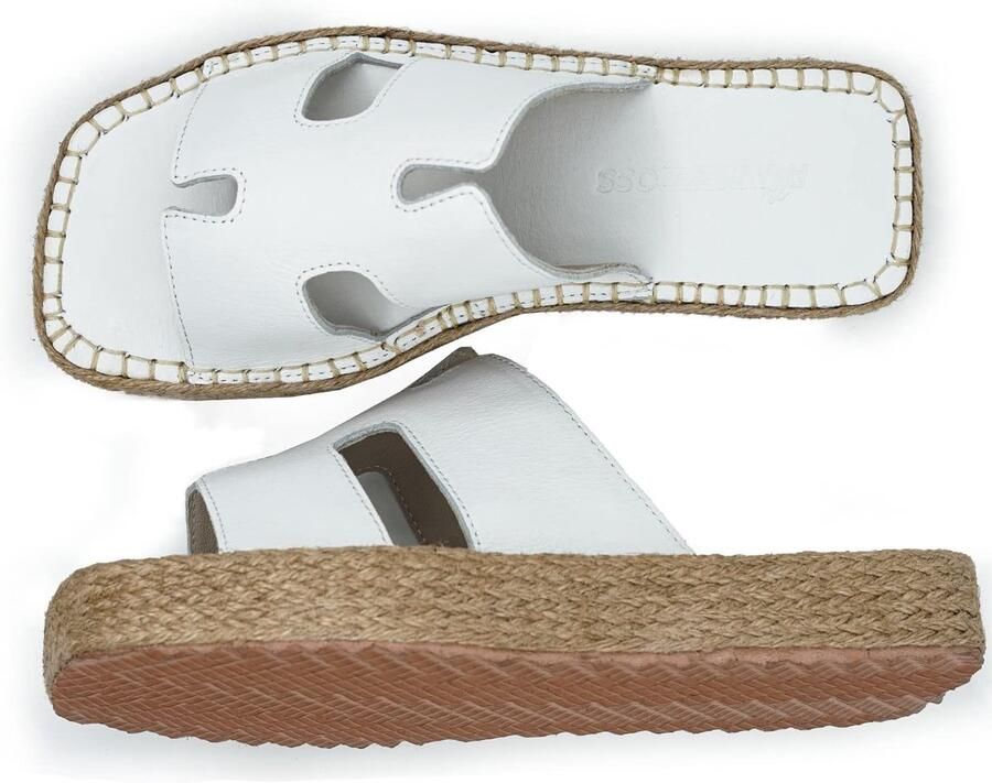 Omgoods Wedge Sandalen Dames Wit