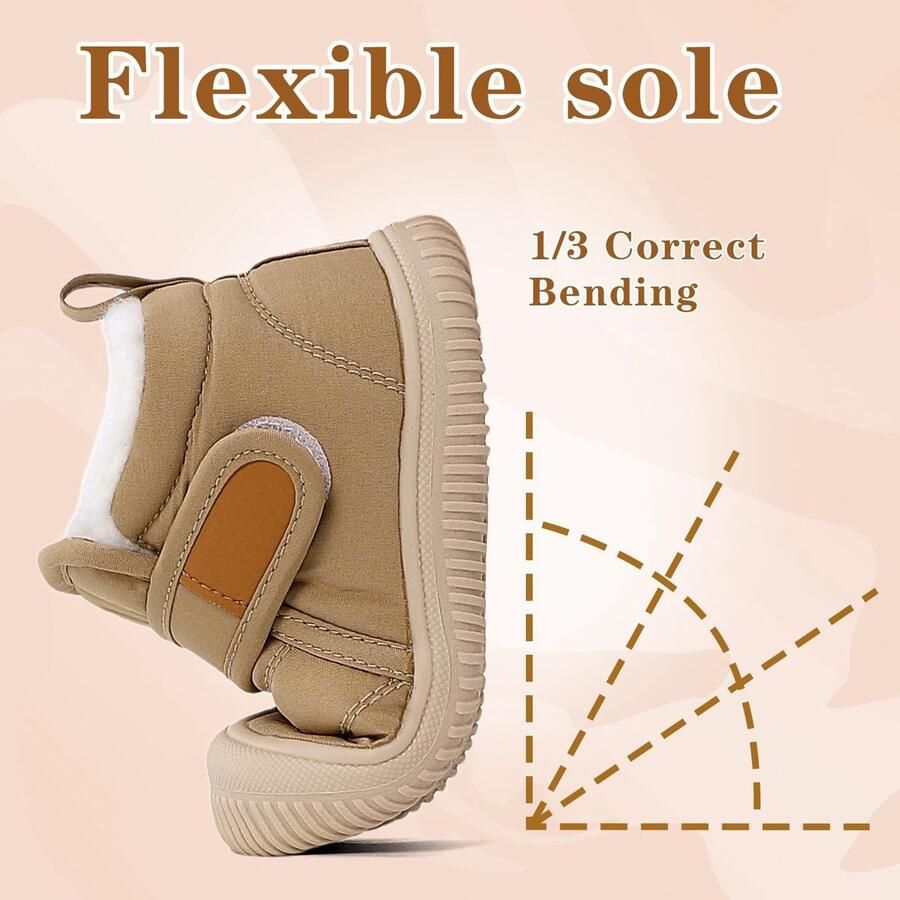 Omgoods Winterboots voor Baby's Warm en Comfortabel voor Eerste Stapjes