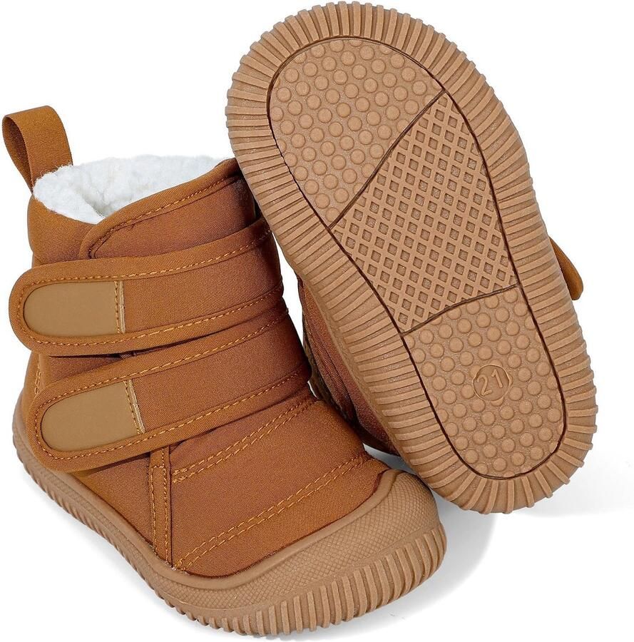 Omgoods Winterse Babyschoenen voor Eerste Stapjes met Antislip Zolen