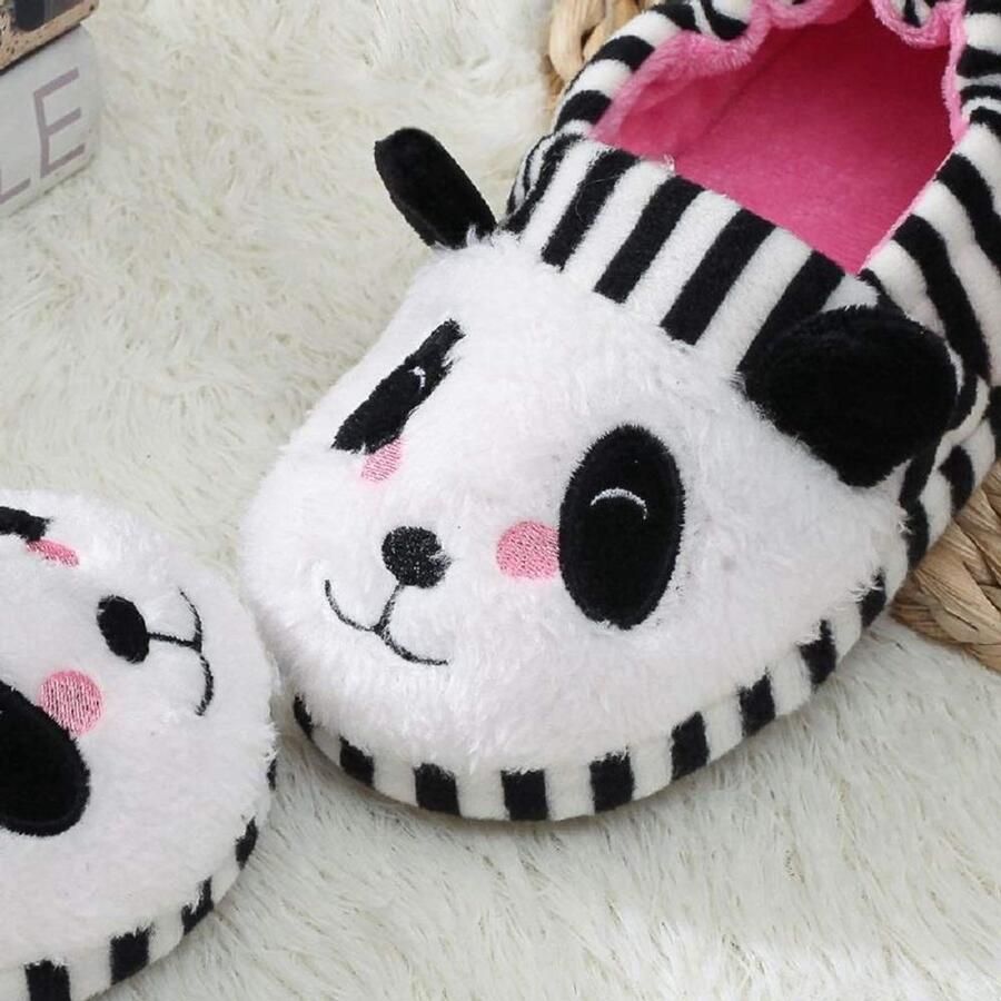 Omgoods Zachte Pluche Slippers voor Kinderen met Antislip Zool