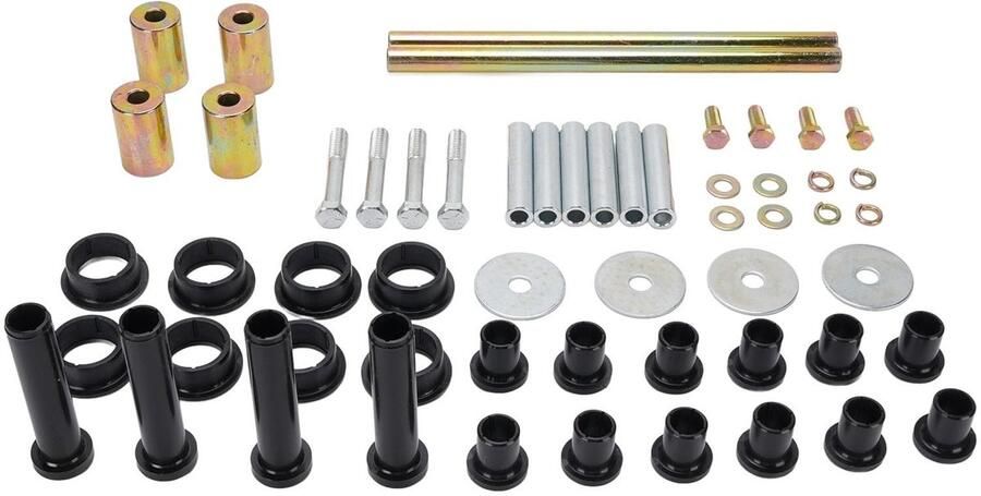 Dailygoods- Busset Achterzijde Vervangingsset voor Polaris ATV A-arm Bussen Schachten 60 Stuks Roestvrij Staal A-arm Bushings
