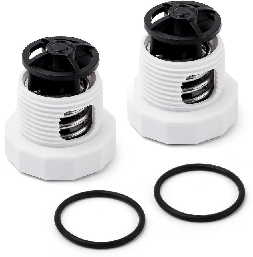 Dailygoods- Drukverlagingsventiel 2 Stuks Vervangingsventiel Accessoires voor Polaris 180 280 380 ABS 4 5x4x Hoogwaardige Kwaliteit Verlagingsventiel