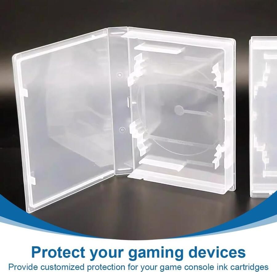 Opbergdoos compatibel met N64 speelmodules stabiele reservehoes voor retro cartridge universele kunststof doos voor verzamelaars