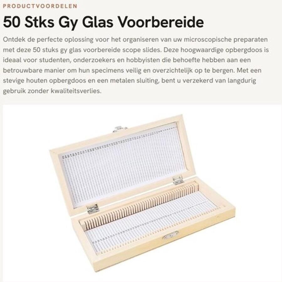 Opbergdoos Met Metalen Sluiting Opbergdoos Voor Dia's Slide Box Voor Specimens Organiseren En Identificeren Schokbestendig En Duurzaam Diaopbergdoos