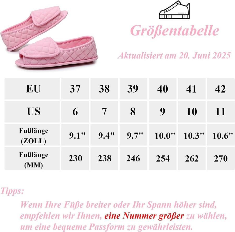 Open pantoffels voor vrouwen comfortabele verstelbare pantoffels van traagschuim binnenschoenen met antislipzool