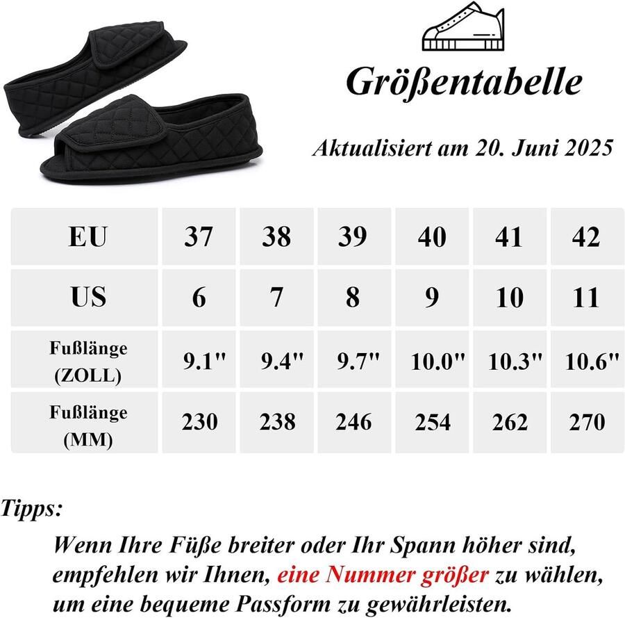 Open pantoffels voor vrouwen comfortabele verstelbare pantoffels van traagschuim binnenschoenen met antislipzool