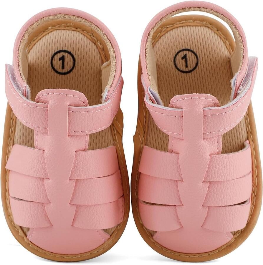 Open teen sandalen voor meisjes roze met strik ideaal voor de zomer SnelShoppen