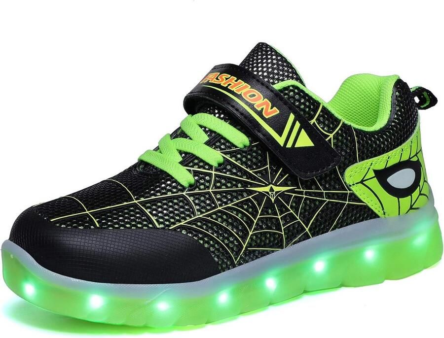 Oplaadbare LED Sportschoenen voor Kinderen met Kleurverandering Veilige en Trendy Sneakers