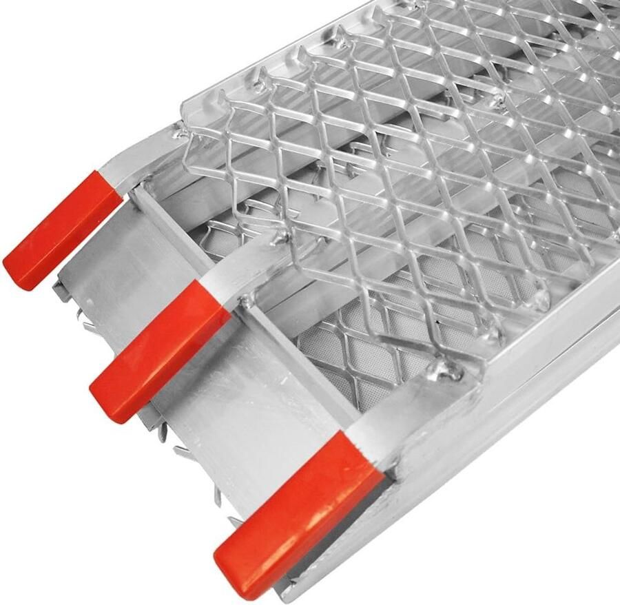 Oprijplaat aluminium opvouwbaar 340kg motoroprijplaat oprijsteun oprijplank
