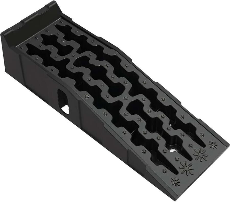 Oprijplaat set van 2 zware lastrap 7 25 ton draagkracht 920 x 320 mm autohelling voor auto's campers garages stoepranden