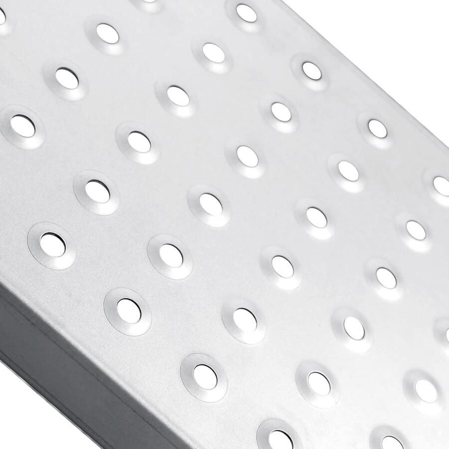 Oprijplaat x 4 laadplatforms 400 kg draagvermogen 200 kg per oprijplaat oprijplaten voor aanhangers laadrail antislip oprijplaat motorfiets auto 4 stuks